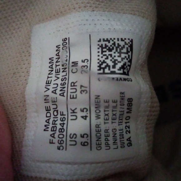 Converse Women's Chuck Taylor All Star Lift Platform Thick Sole Sneakers Sz. 6.5 - Picture 8 of 10